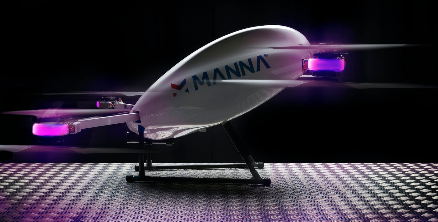 Manna Drone For Delivery