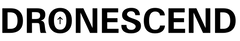 Dronescend's Black Logo
