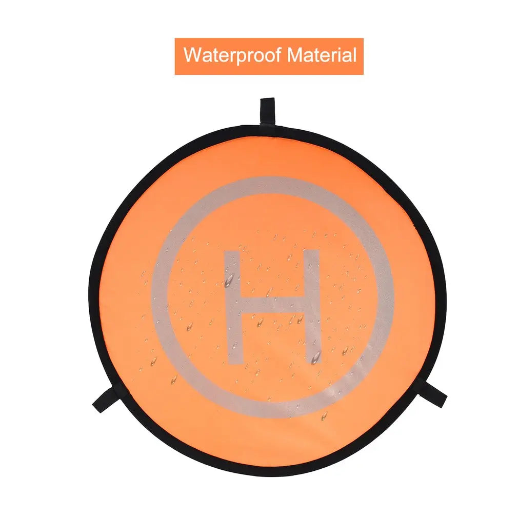 110cm(43'') Large Drone Landing Pad Fast-Fold Double-Sided PU Leather Waterproof For Inspire